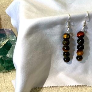 Tiger eye Earrings